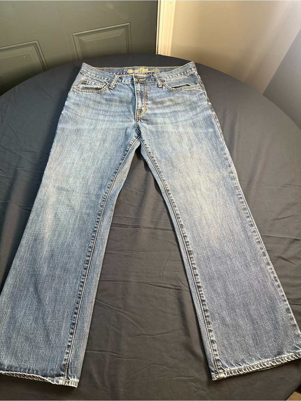 Old Navy Men's Light Blue Bootcut Jeans